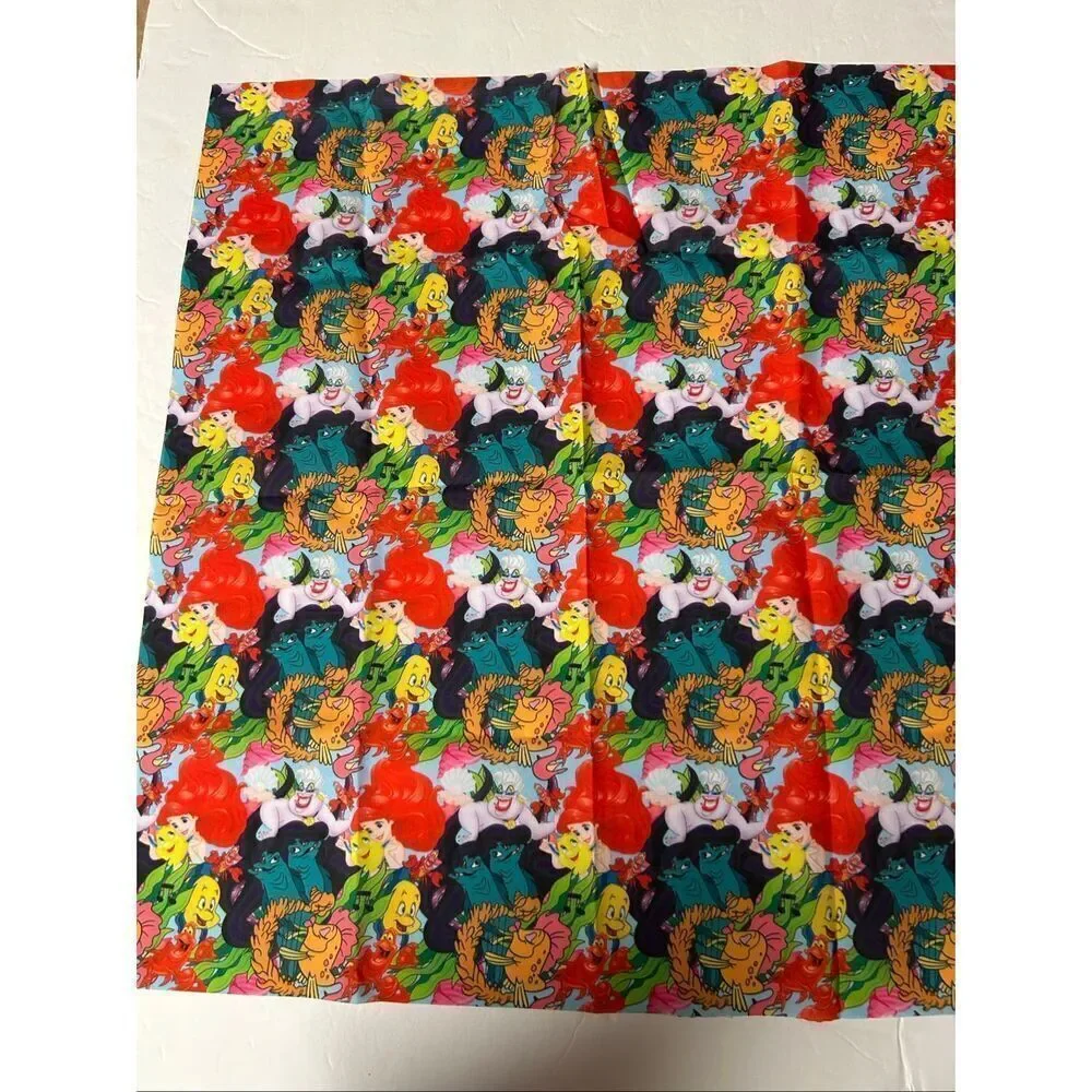 Disney The Little Mermaid pre cut fabric